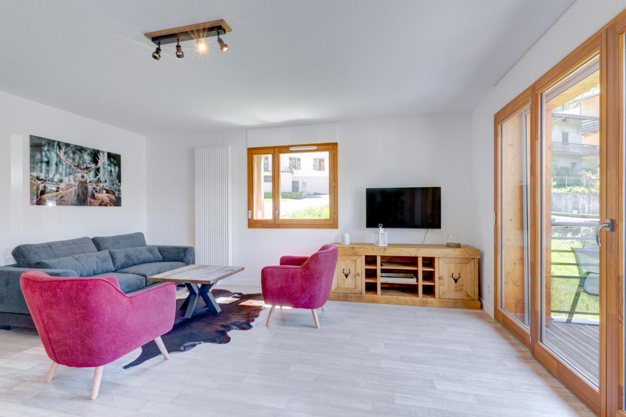 La Poudreuse - Duplex Avec Balcon Vue Montagne - Flumet Exterior foto