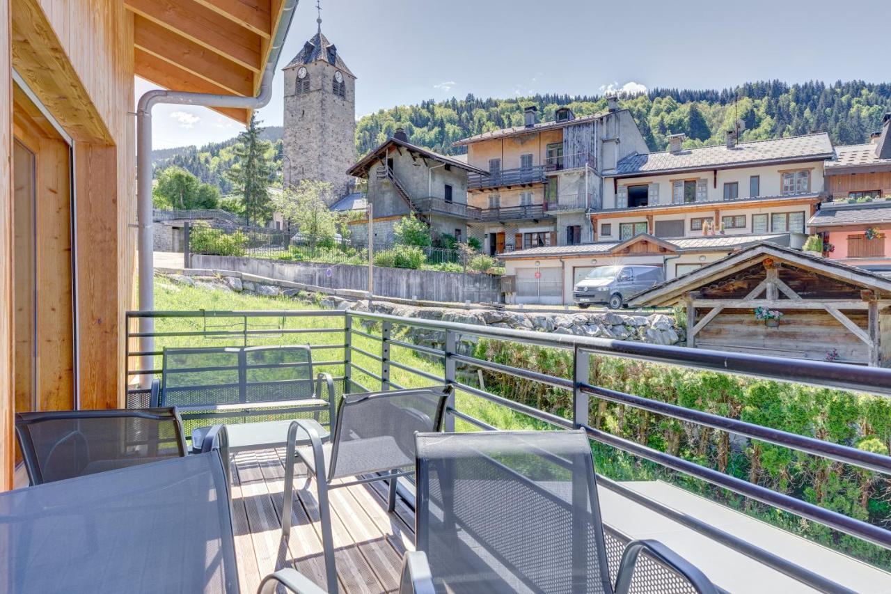 La Poudreuse - Duplex Avec Balcon Vue Montagne - Flumet Exterior foto