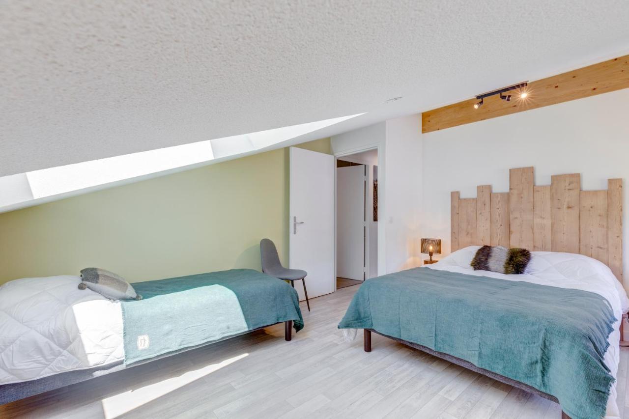 La Poudreuse - Duplex Avec Balcon Vue Montagne - Flumet Exterior foto