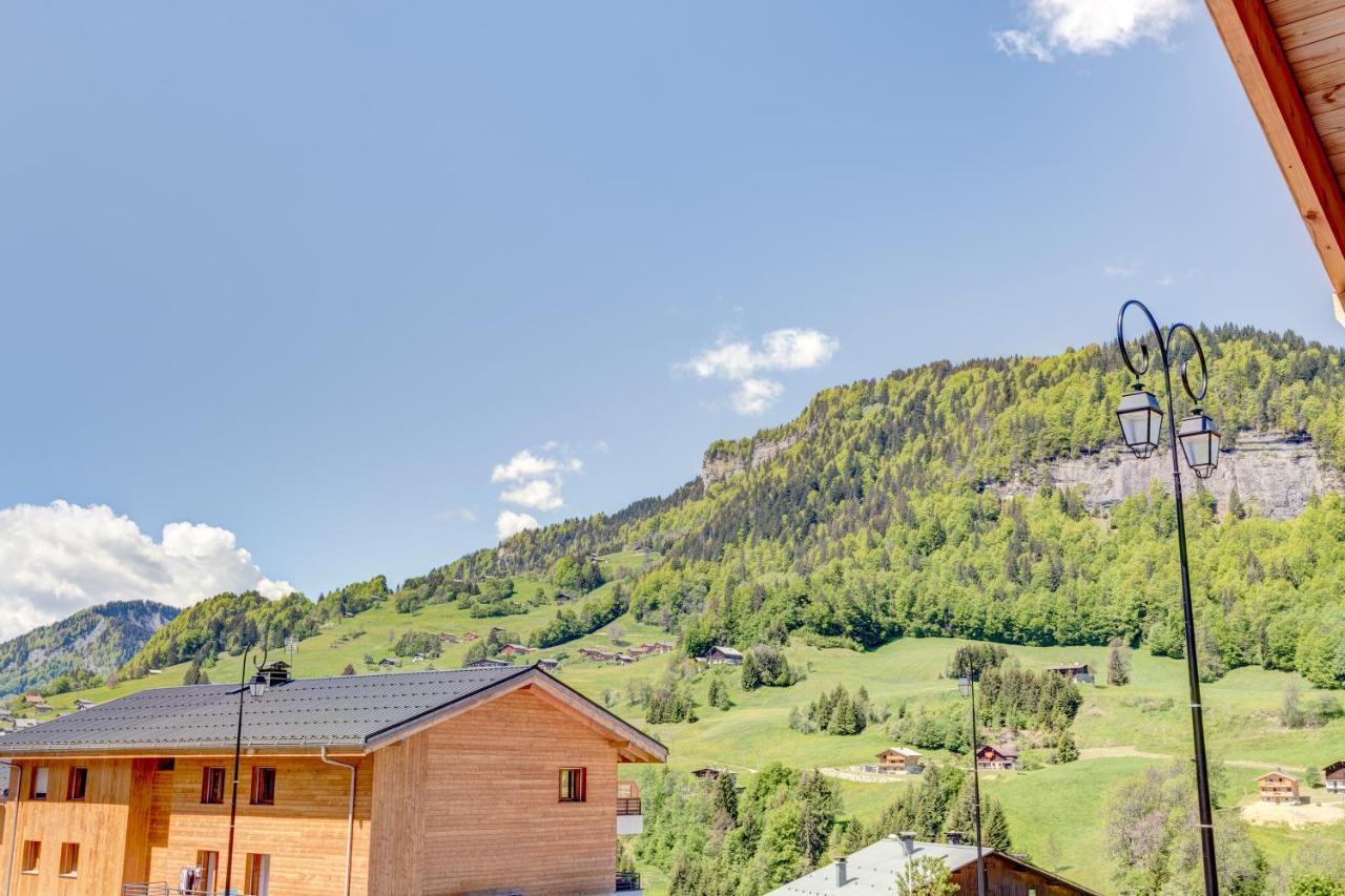 La Poudreuse - Duplex Avec Balcon Vue Montagne - Flumet Exterior foto