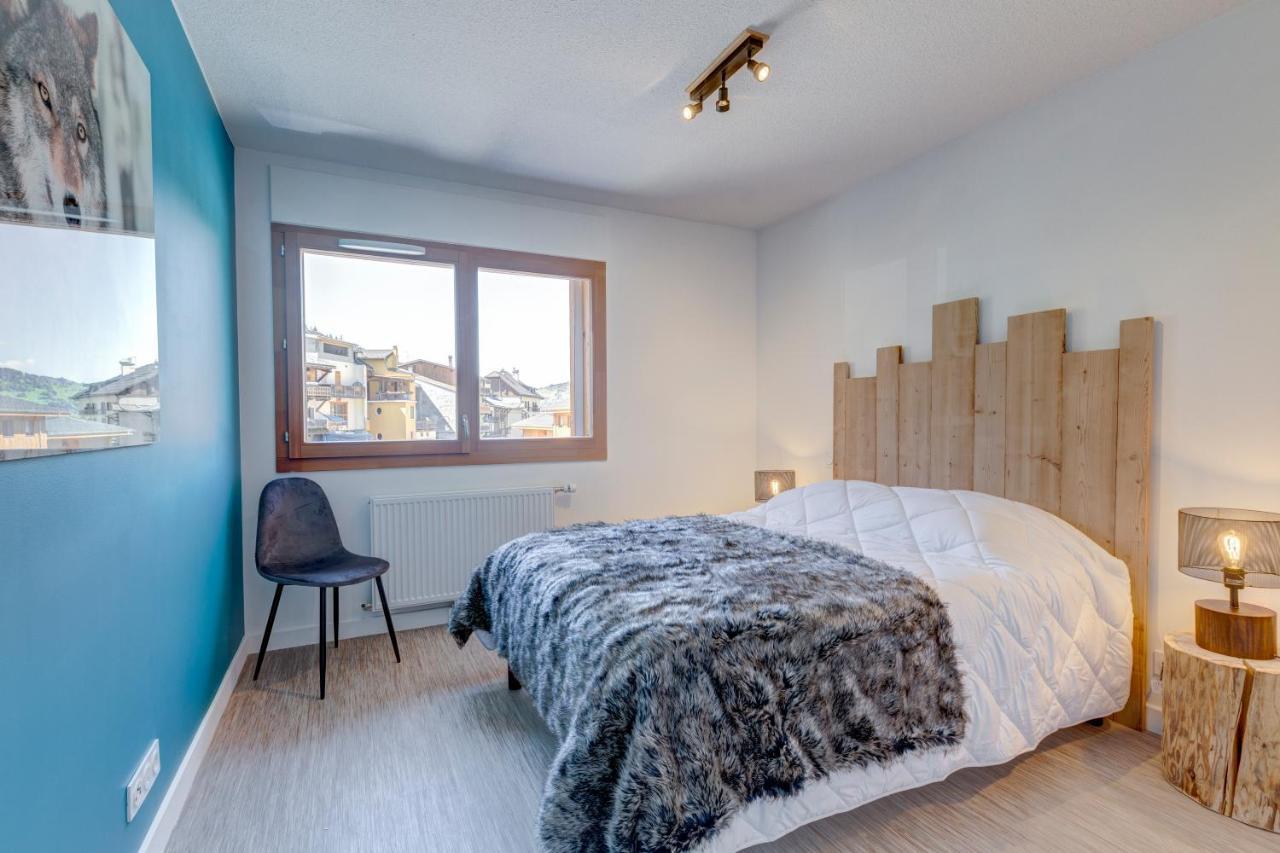 La Poudreuse - Duplex Avec Balcon Vue Montagne - Flumet Exterior foto