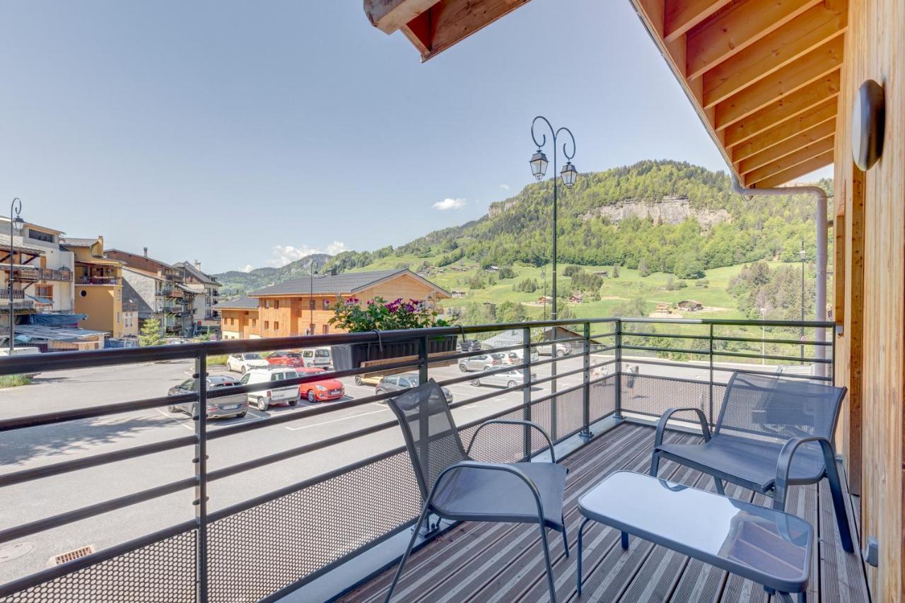 La Poudreuse - Duplex Avec Balcon Vue Montagne - Flumet Exterior foto